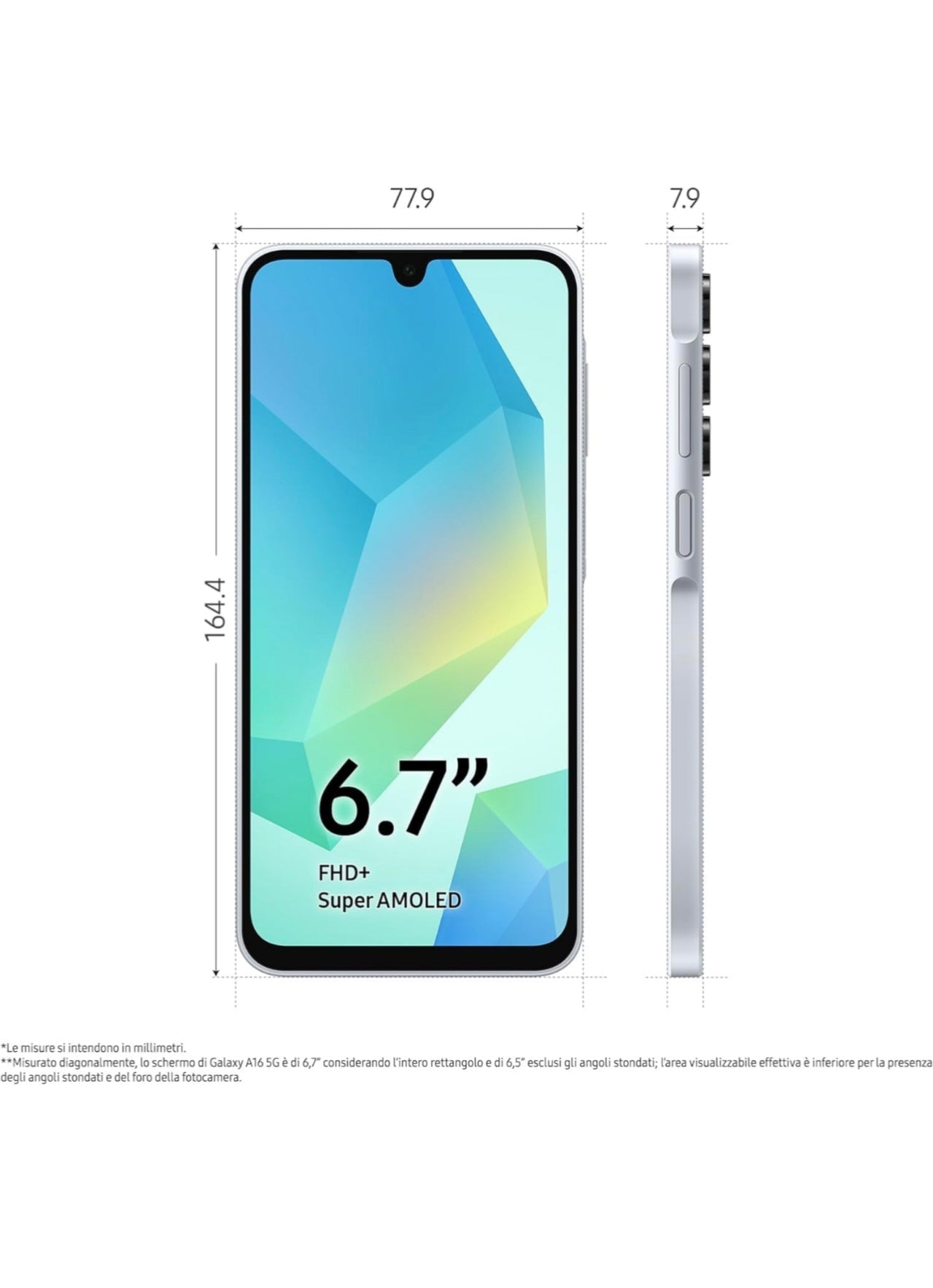 Samsung Galaxy A16 5G 4+128 GB BlueBlack