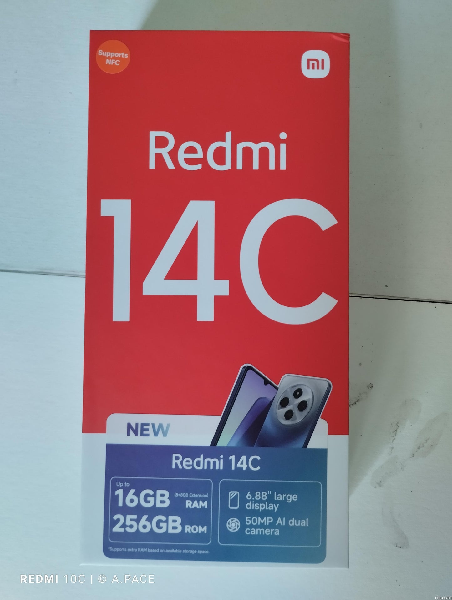 XIAOMI REDMI 14C BLACK 16+256GB 6.88" EU