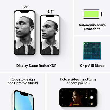 IPHONE 13 128GB STARLIGHT 6.1" EU