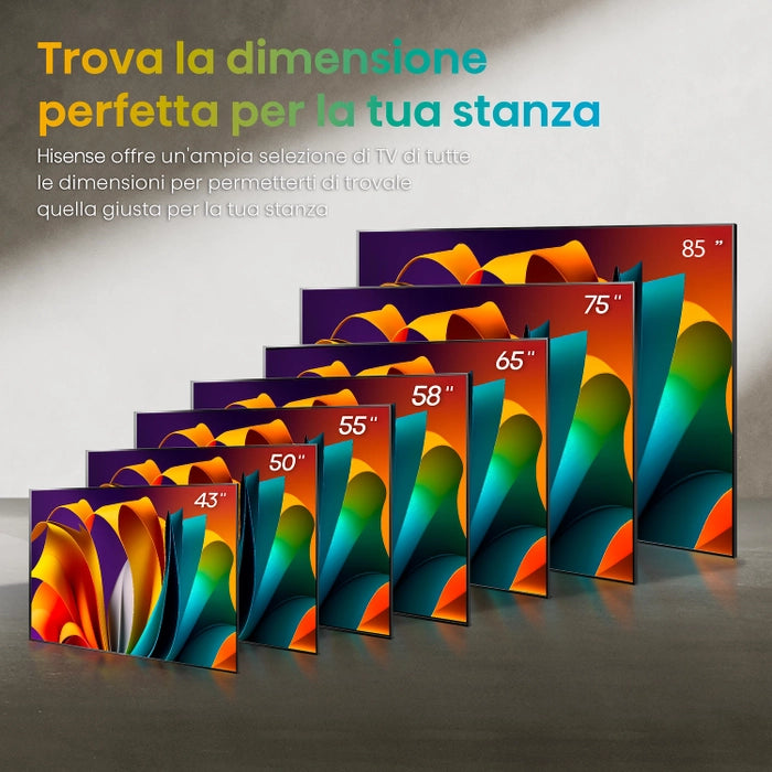 Hisense TV 55" Smart 4K Ultra HD 55A6N