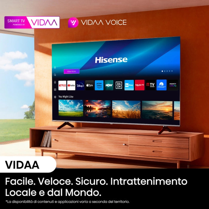 Hisense TV 55" Smart 4K Ultra HD 55A6N