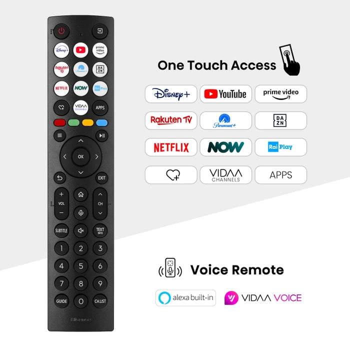 Hisense TV 55" Smart 4K Ultra HD 55A6N