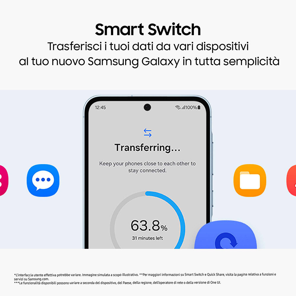 Samsung Galaxy A35 5G 8+256GB Blue ITA
