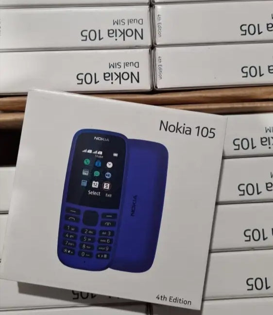 NOKIA 105 2017 BLACK 1.77" LINGUA ITALIANA DUAL SIM TORCIA E RADIO FM